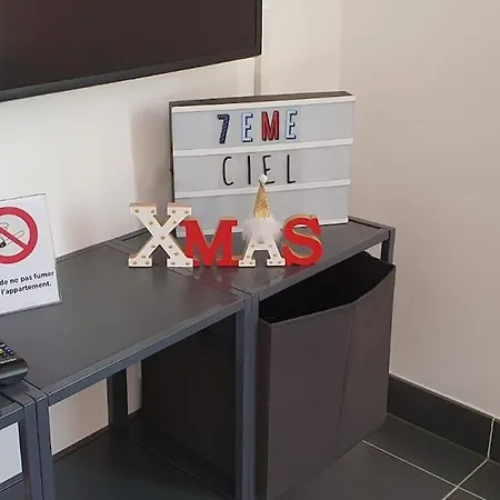 Lägenhet Le 7eme Ciel: Au Sommet De